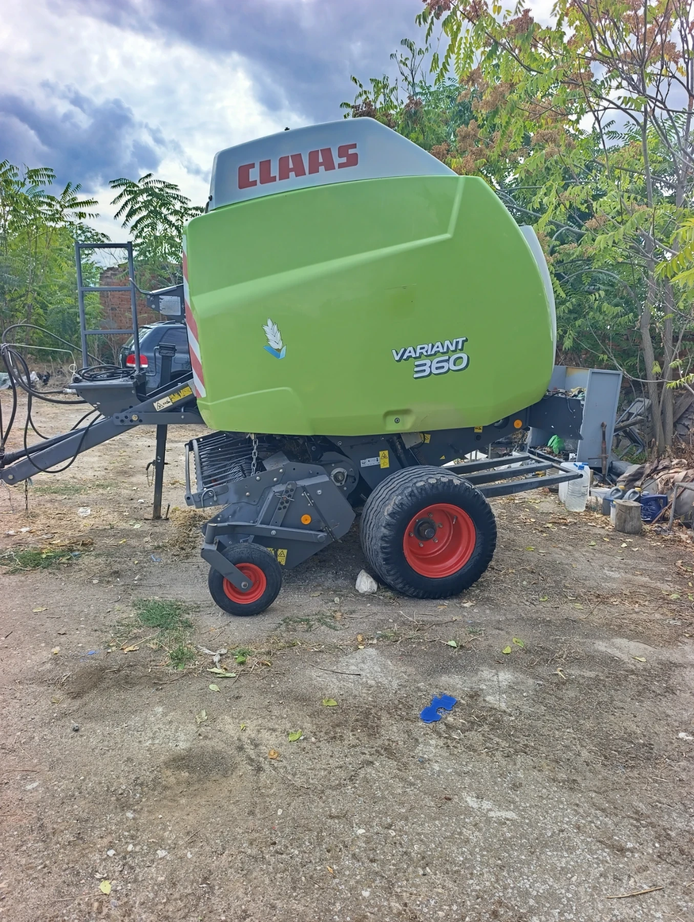 Балировачка Claas Вариант 360- Мрежа , снимка 3 - Селскостопанска техника - 56085571
