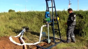 Други специализирани машини Друга Мобилна сондажна машина Mini50-220V до 50 метра, снимка 6