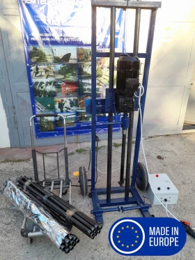 Други специализирани машини Друга Мобилна сондажна машина Mini50-220V до 50 метра, снимка 2