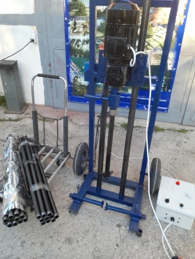 Други специализирани машини Друга Мобилна сондажна машина Mini50-220V до 50 метра, снимка 8