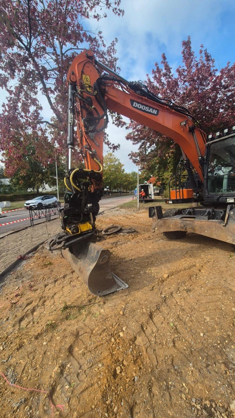 Багер DOOSAN DX 160 W С 4 КОФИ ЛИЗИНГ, снимка 3 - Индустриална техника - 52002139