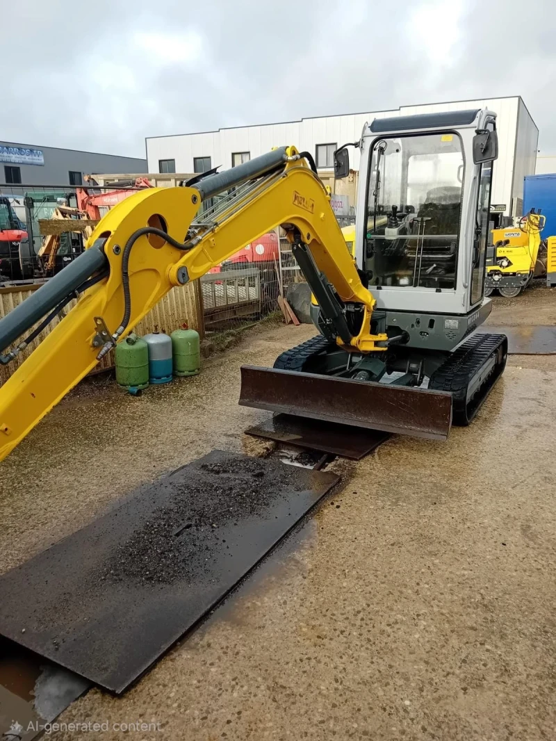 Багер Wacker EZ 38 ОЧАКВАН ВНОС, снимка 3 - Индустриална техника - 52795535