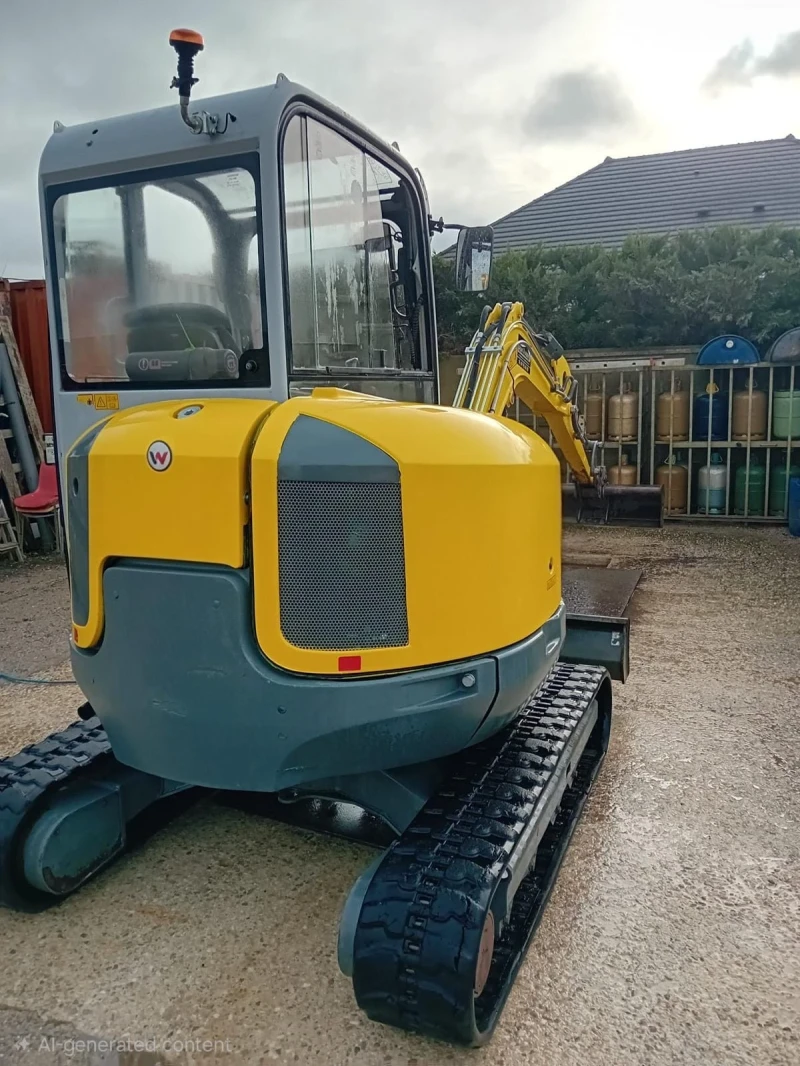 Багер Wacker EZ 38 ОЧАКВАН ВНОС, снимка 5 - Индустриална техника - 52795535