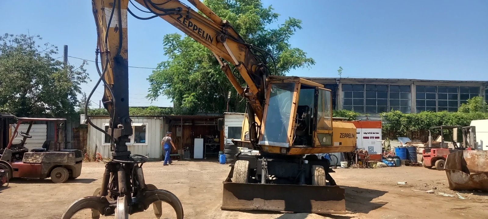 Багер Sennebogen Щипка 20т.  - изображение 2