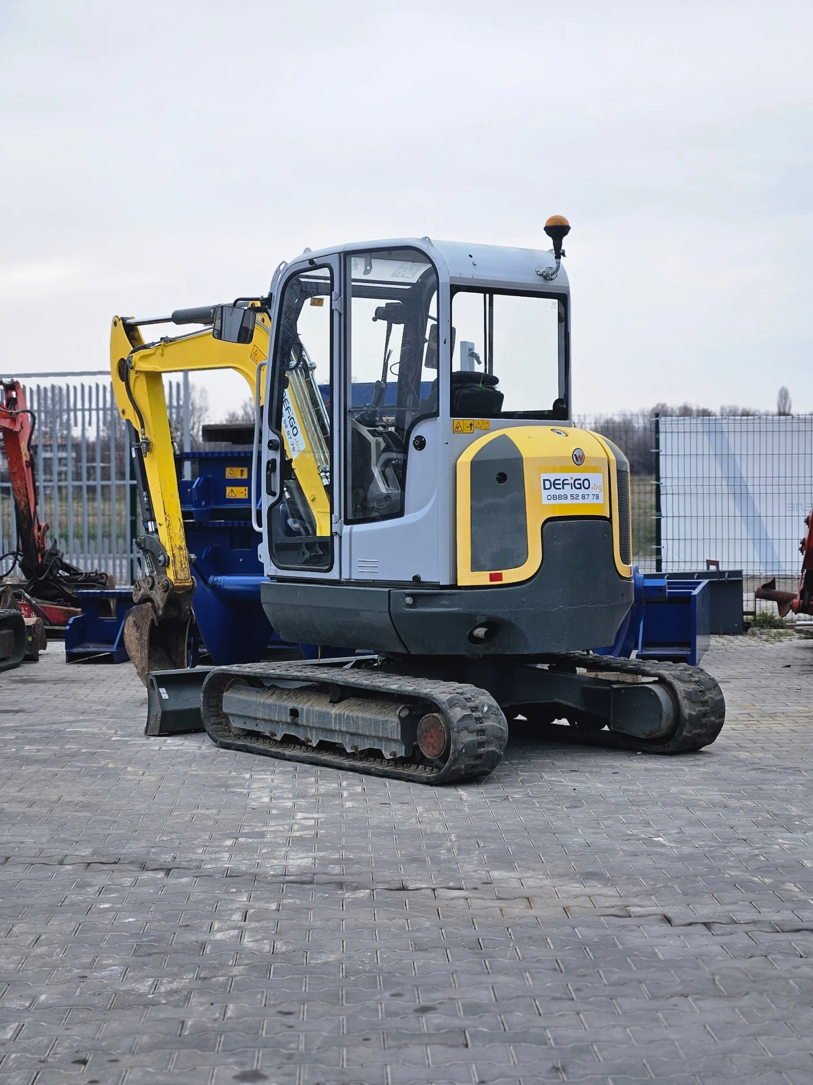 Багер Wacker EZ 38 НАЛИЧЕН, снимка 8 - Индустриална техника - 53820063