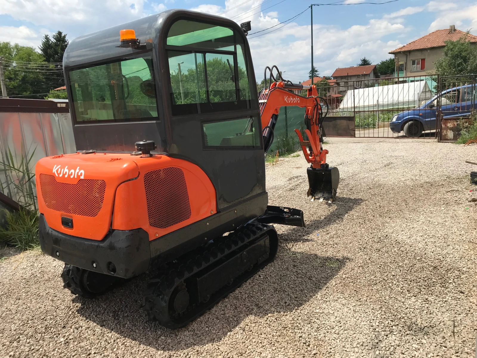 Багер Kubota 2 тона, КЛИМА, снимка 3 - Индустриална техника - 54035834