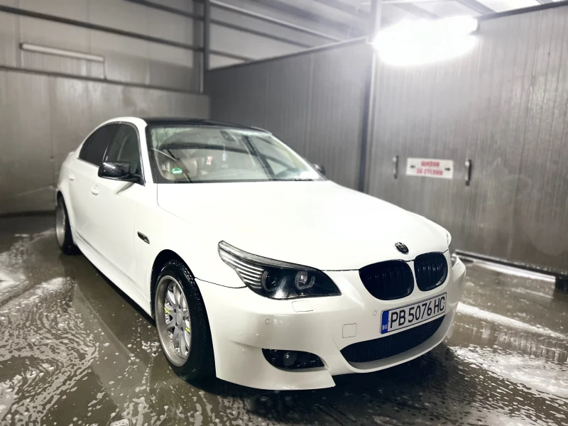 BMW 530 530и 231кс бяла перла, снимка 3 - Автомобили и джипове - 48403608