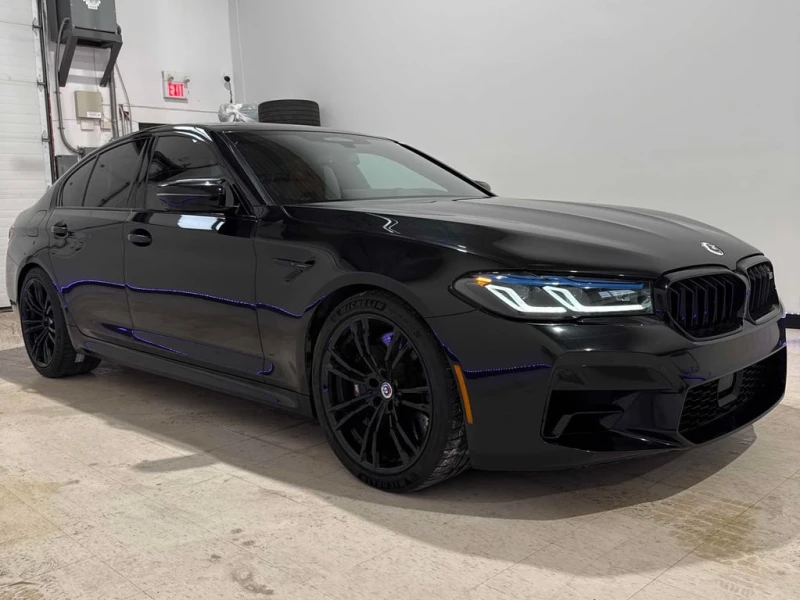 BMW M5 * Competition * CARFAX * БЕЗ ПЪРВОНАЧАЛНА ВНОСКА, снимка 3 - Автомобили и джипове - 52862096