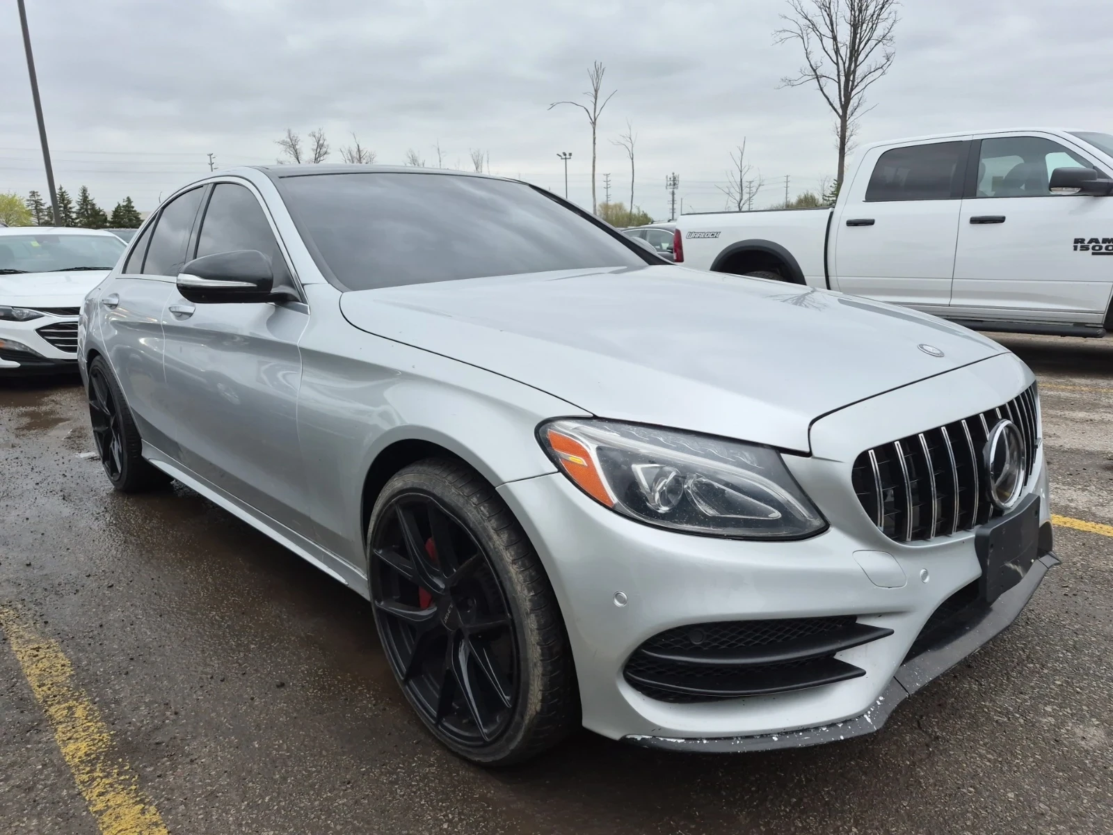 Mercedes-Benz C 400 AMG* Burmester* 4matic* Панорама, снимка 2 - Автомобили и джипове - 54517330