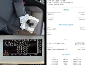Toyota C-HR 1.8i* CAMERA* DISTRONIC* KEYLESS* TOP* 150 000 км , снимка 16