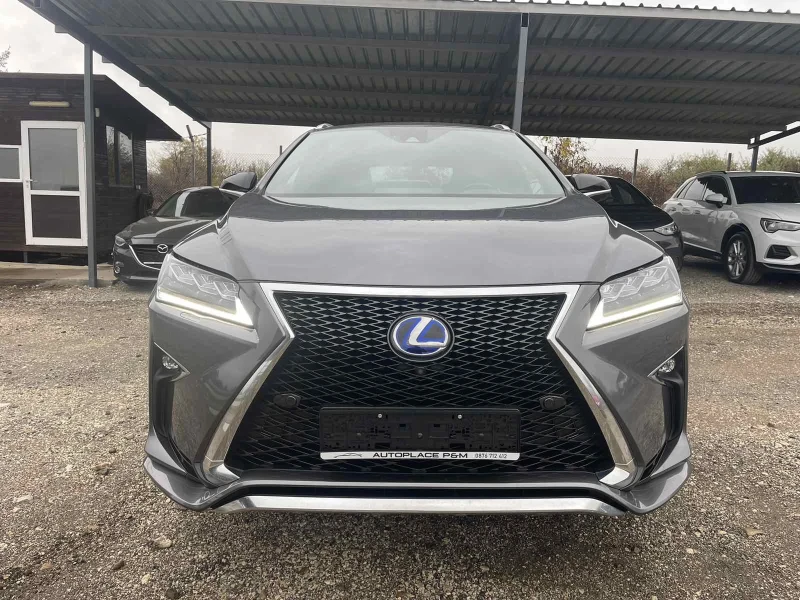 Lexus RX 450h F sport/360Camera/HUD/BSM/RCTA/Гаранции , снимка 2 - Автомобили и джипове - 47957145