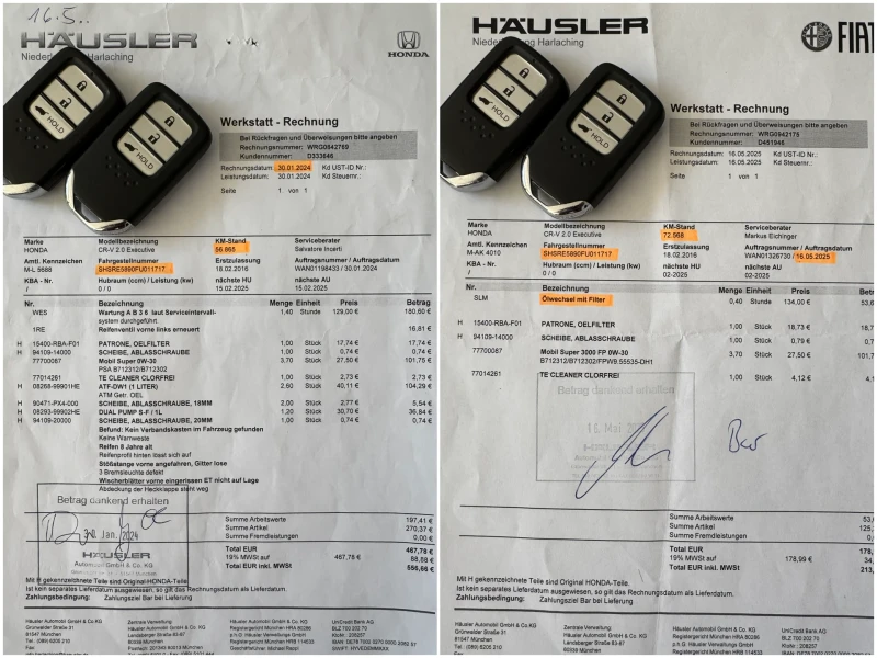 Honda Cr-v 2.0i 4X4* EXECUTIVE* ПЪЛНА СЕРВИЗ ИСТОРИЯ В ХОНДА!, снимка 16 - Автомобили и джипове - 51065586