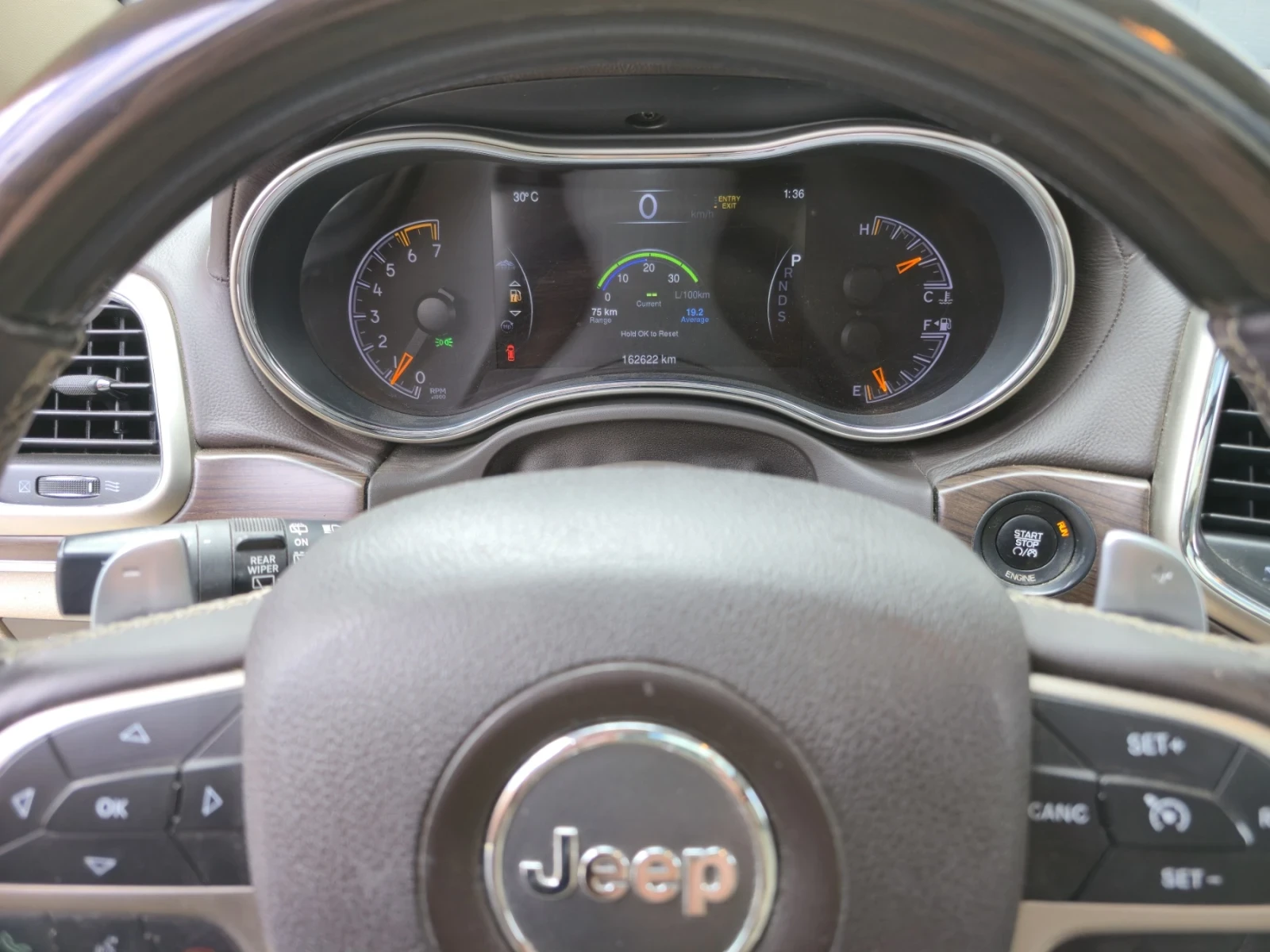 Jeep Grand cherokee 5.7 Overland  | Mobile.bg   12