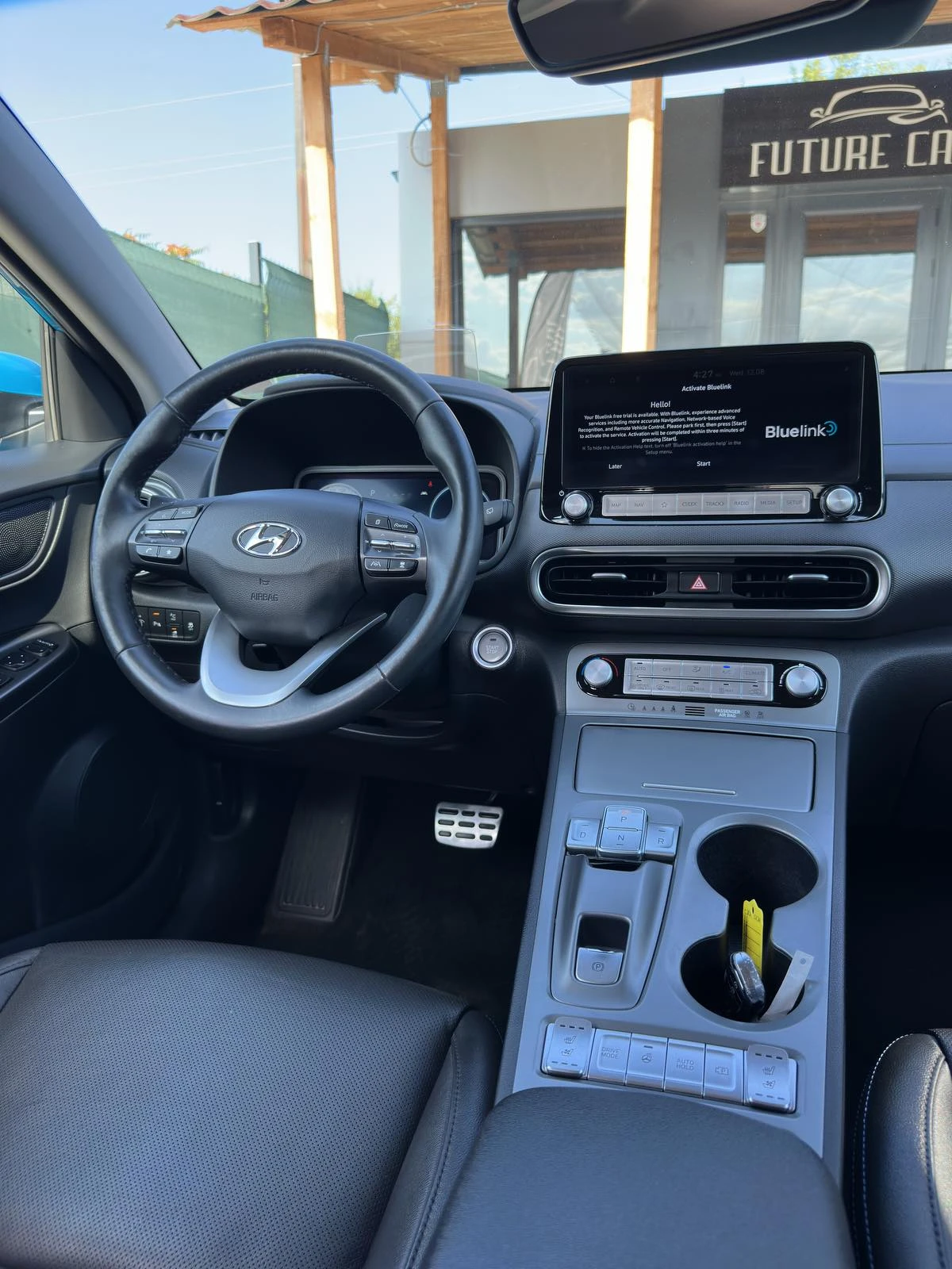 Hyundai Kona 64KWh/PRIME/КОЖА/ГАРАНЦИЯ/SOH100%, снимка 8 - Автомобили и джипове - 55645086