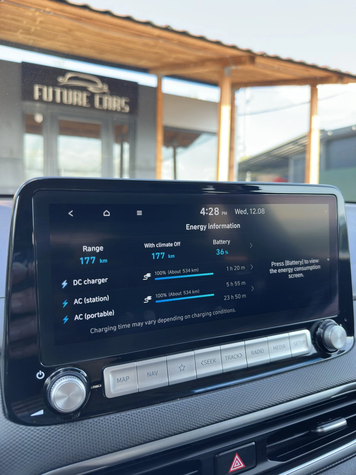 Hyundai Kona 64KWh/PRIME/КОЖА/ГАРАНЦИЯ/SOH100%, снимка 12 - Автомобили и джипове - 55645086