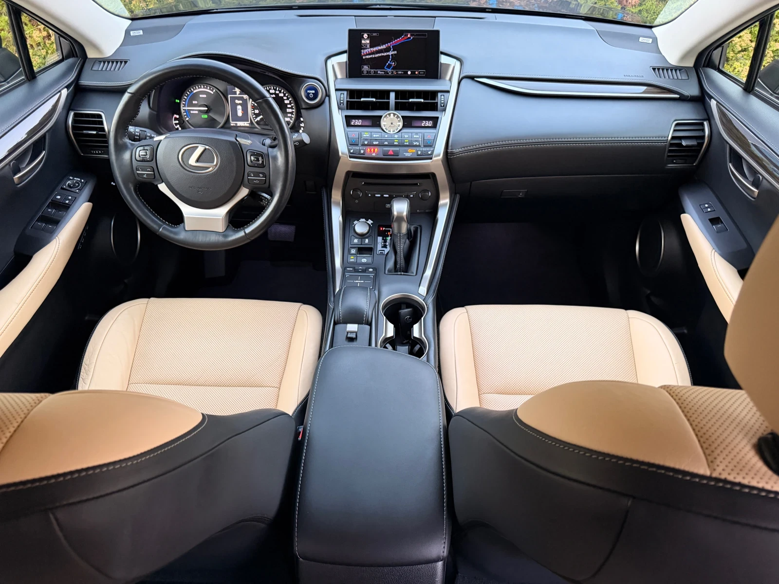 Lexus NX 350h HYBRID-LUXURY-ПОДГРЕВ-OБДУХВАНЕ-MATRIX-FULL-183KM, снимка 13 - Автомобили и джипове - 55786690
