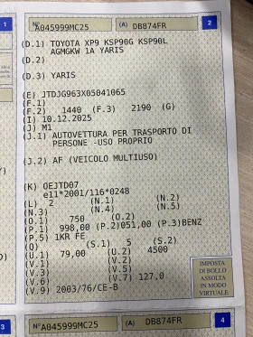 Toyota Yaris Бонбон внос Италия 115х.км!!!, снимка 15