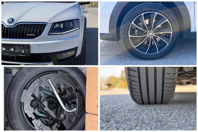 Skoda Octavia Scout 2.0TDI DSG 184кс* 4х4 * ПЕРФЕКТЕН* , снимка 15 - Автомобили и джипове - 52145311