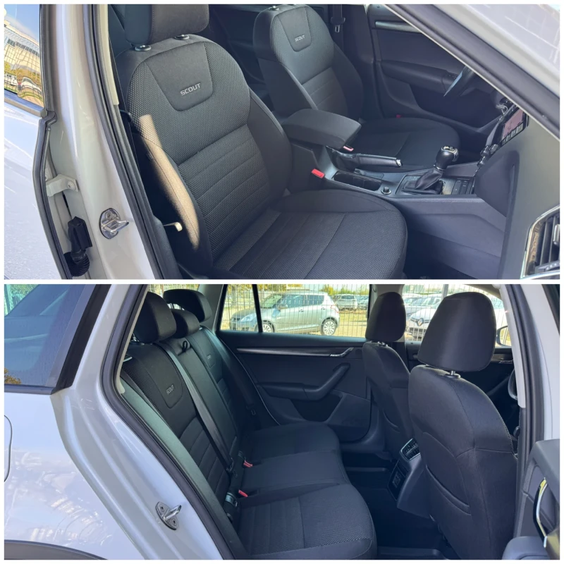 Skoda Octavia Scout 2.0TDI DSG 184кс* 4х4 * ПЕРФЕКТЕН* , снимка 14 - Автомобили и джипове - 52145311