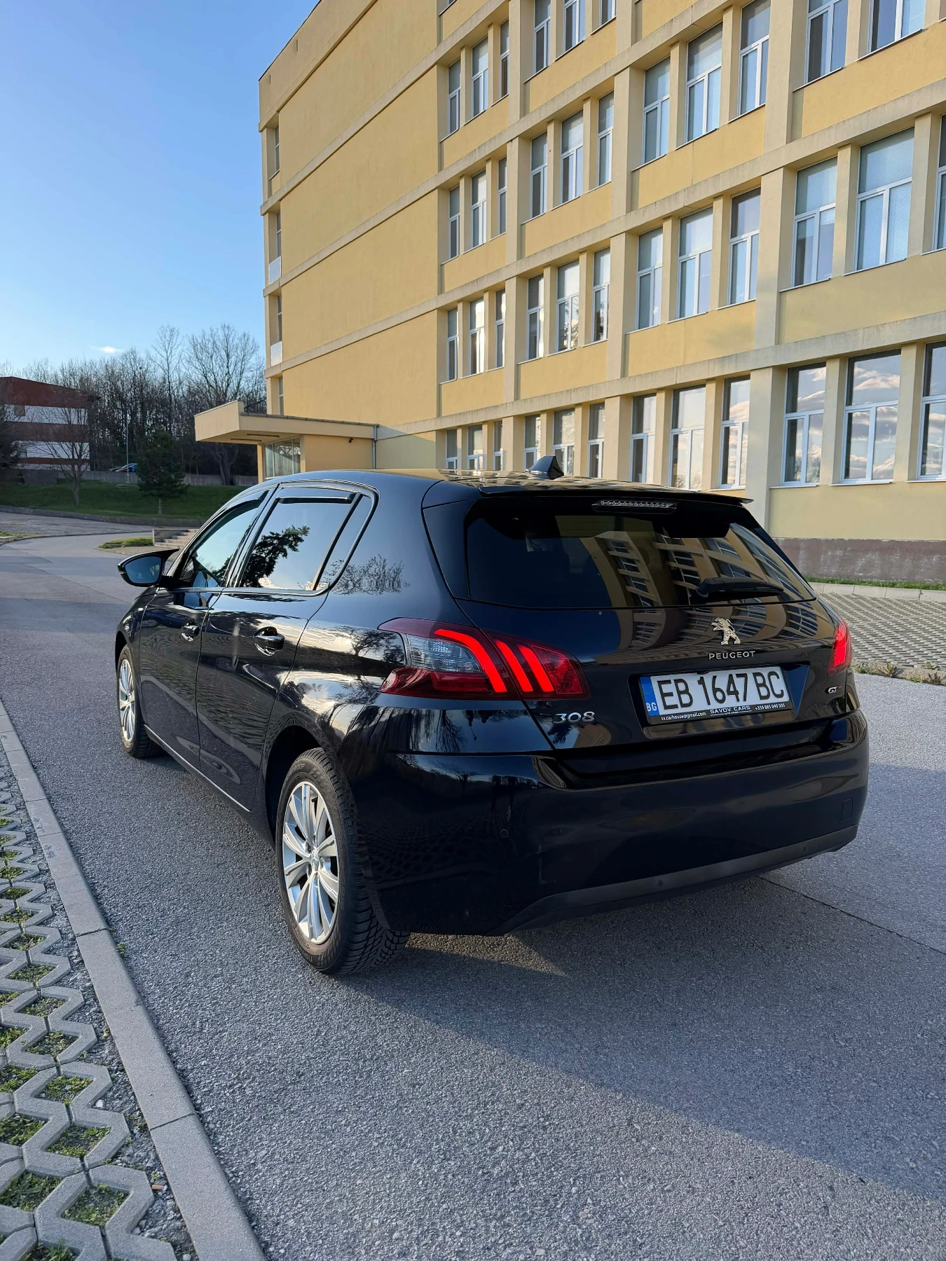 Peugeot 308 1.6 HDI 100к.с. STYLE 2018, снимка 6 - Автомобили и джипове - 53822245