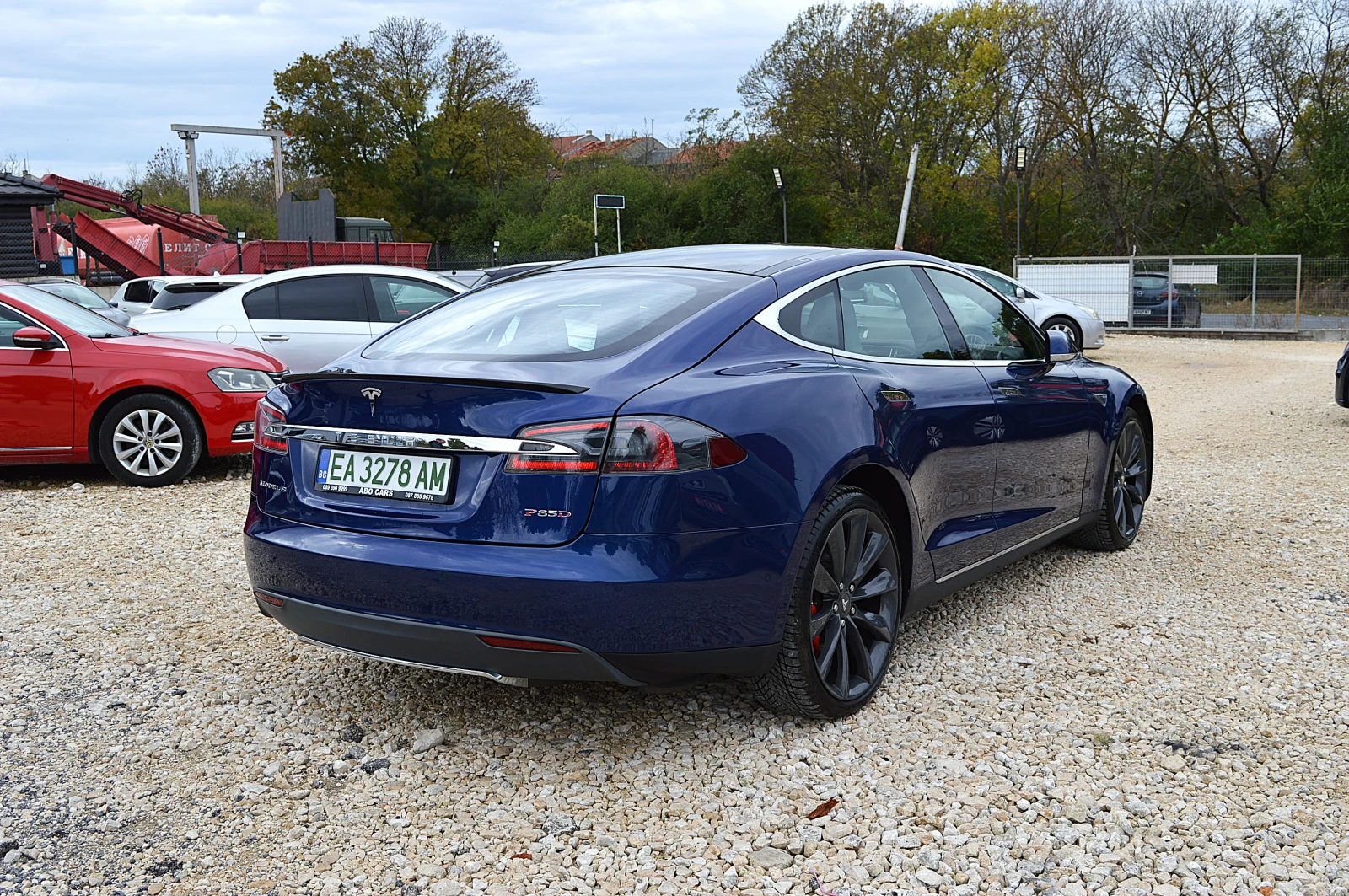 Tesla Model S P85D Ludicrous AWD, снимка 6 - Автомобили и джипове - 56613022