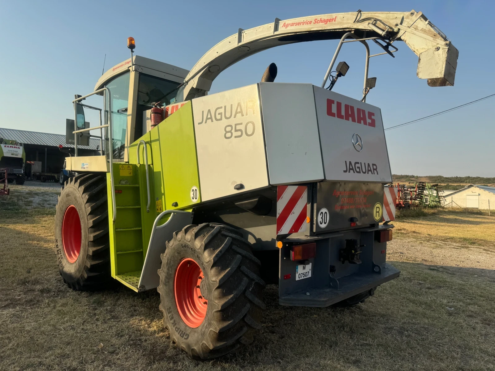 Комбайн Claas Jaguar 840 4х4 - изображение 3