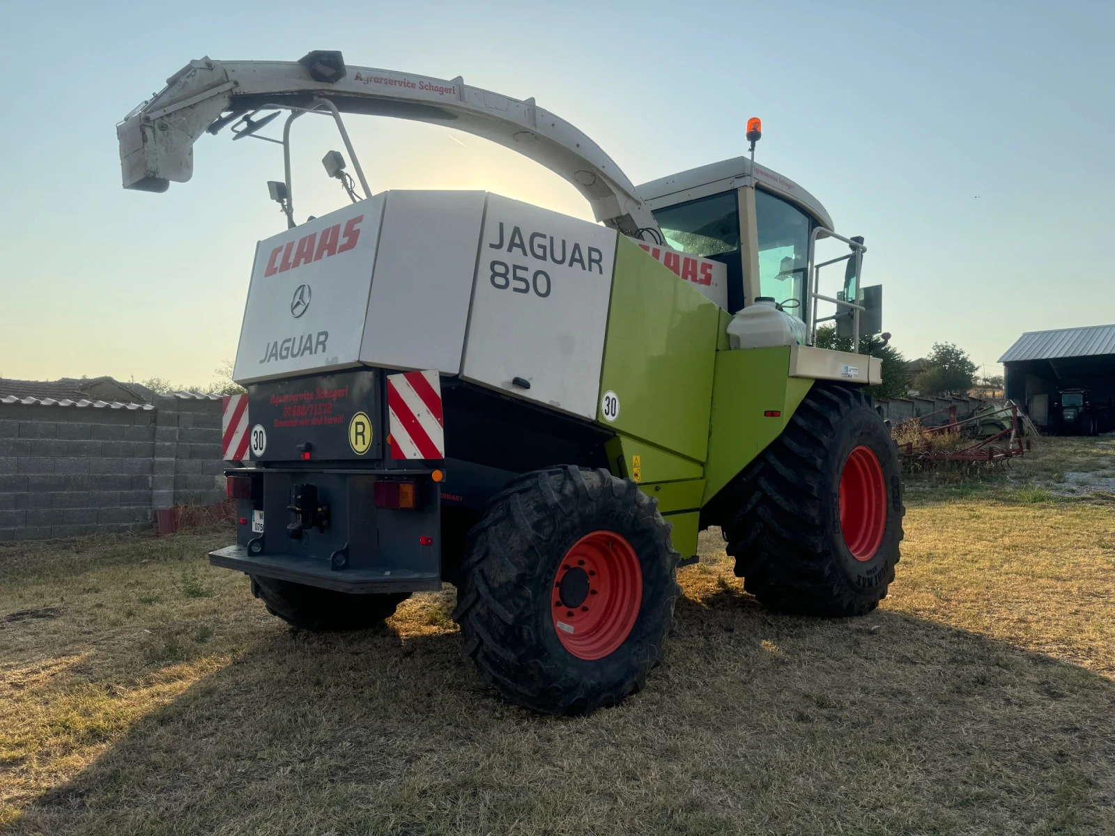 Комбайн Claas Jaguar 840 4х4 - изображение 4