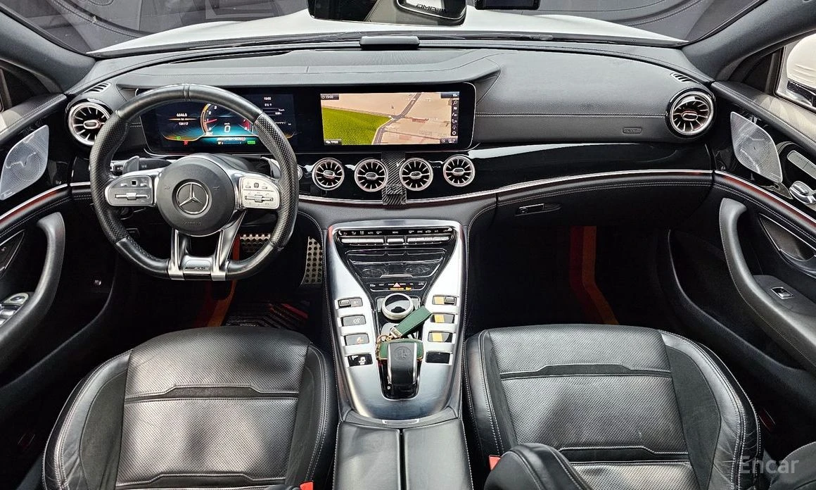 Mercedes-Benz AMG GT 43 4MATIC+ * BURMESTER* HEAD-UP* 360 КАМЕРИ* ОБДУХ, снимка 10 - Автомобили и джипове - 53975941