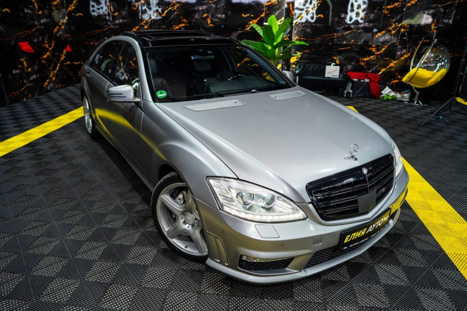 Mercedes-Benz S 550 4MATIC LONG FACELIFT ПАНО B&O 3XTV ЛИЗИНГ 100%, снимка 2 - Автомобили и джипове - 54204016