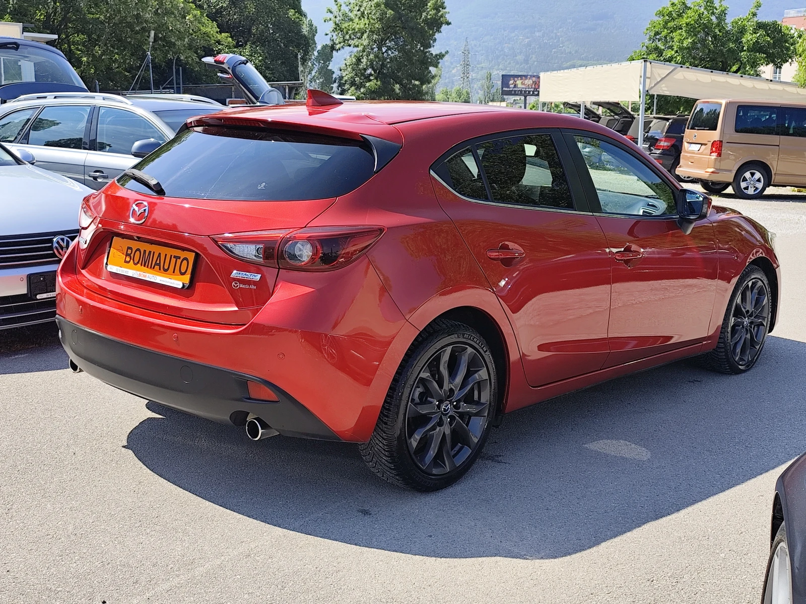 Mazda 3 2.2D SKYACTIV* LED* NAVI* KAMEPA* EURO6B* , снимка 4 - Автомобили и джипове - 54763498