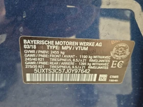 BMW X3 M40I/ХЕДЪП/ПОДГРЕВ/ПАНО/БЕЗ ИНЦИДЕНТИ, снимка 15