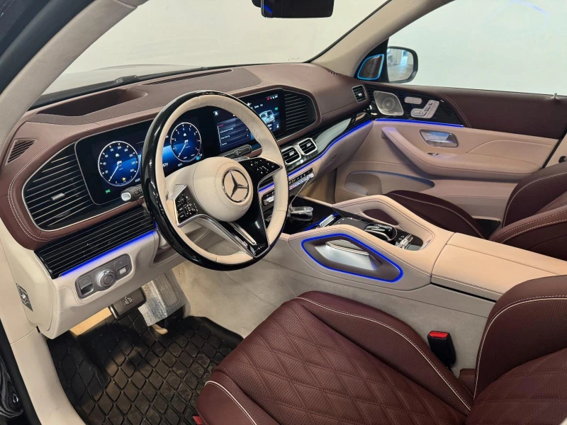 Mercedes-Benz GLS 600 MAYBACH/FACELIFT/E-ACTIVE BODY/FIRST CLASS/BURM 4D, снимка 8 - Автомобили и джипове - 52800984