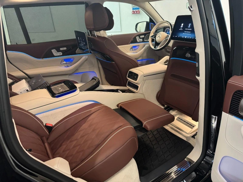 Mercedes-Benz GLS 600 MAYBACH/FACELIFT/E-ACTIVE BODY/FIRST CLASS/BURM 4D, снимка 14 - Автомобили и джипове - 52800984