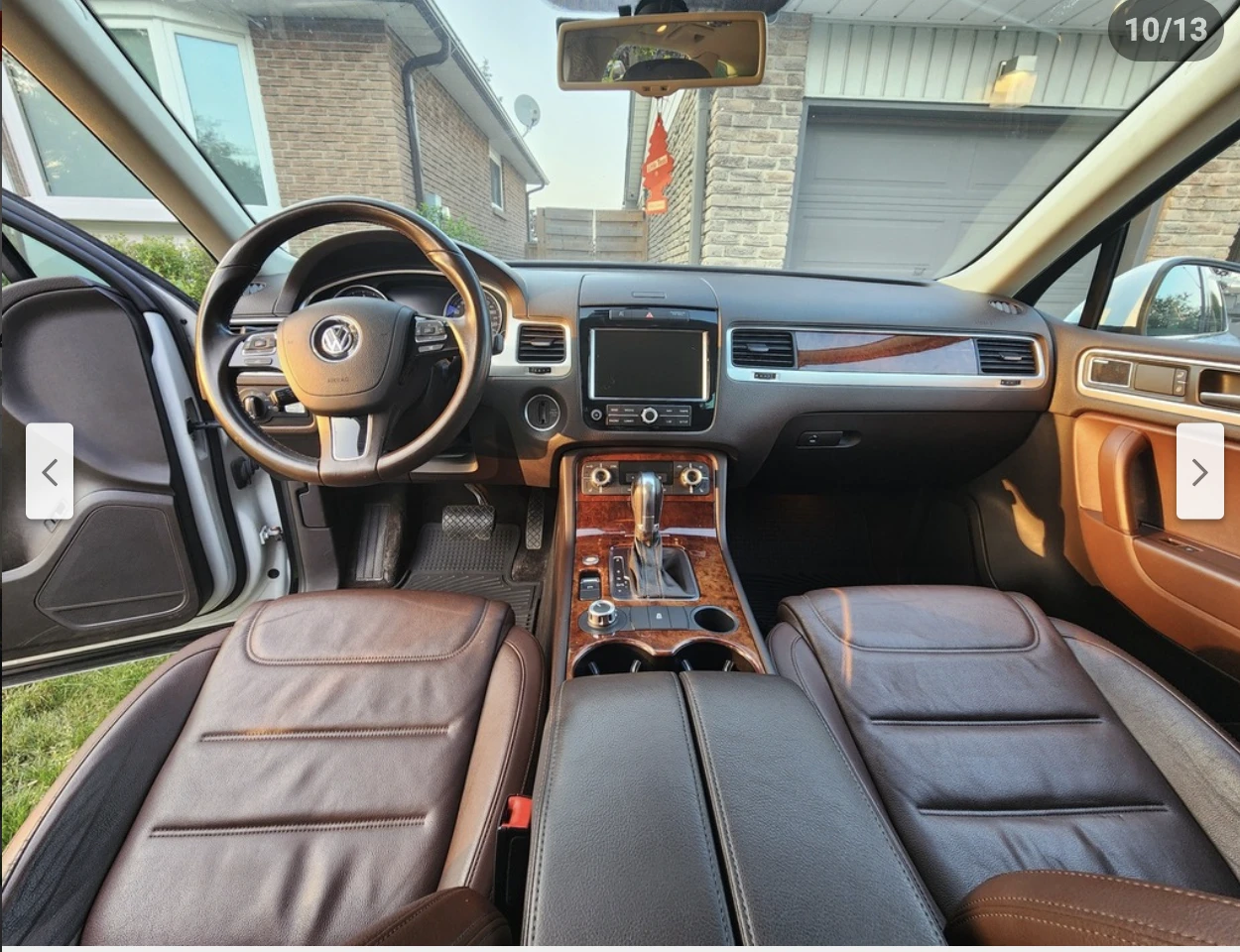VW Touareg 3.0TDI* ПОДГРЕВ* КАМЕРА* МАСАЖ* КЕЙЛЕС* LANE* ASSI - изображение 8