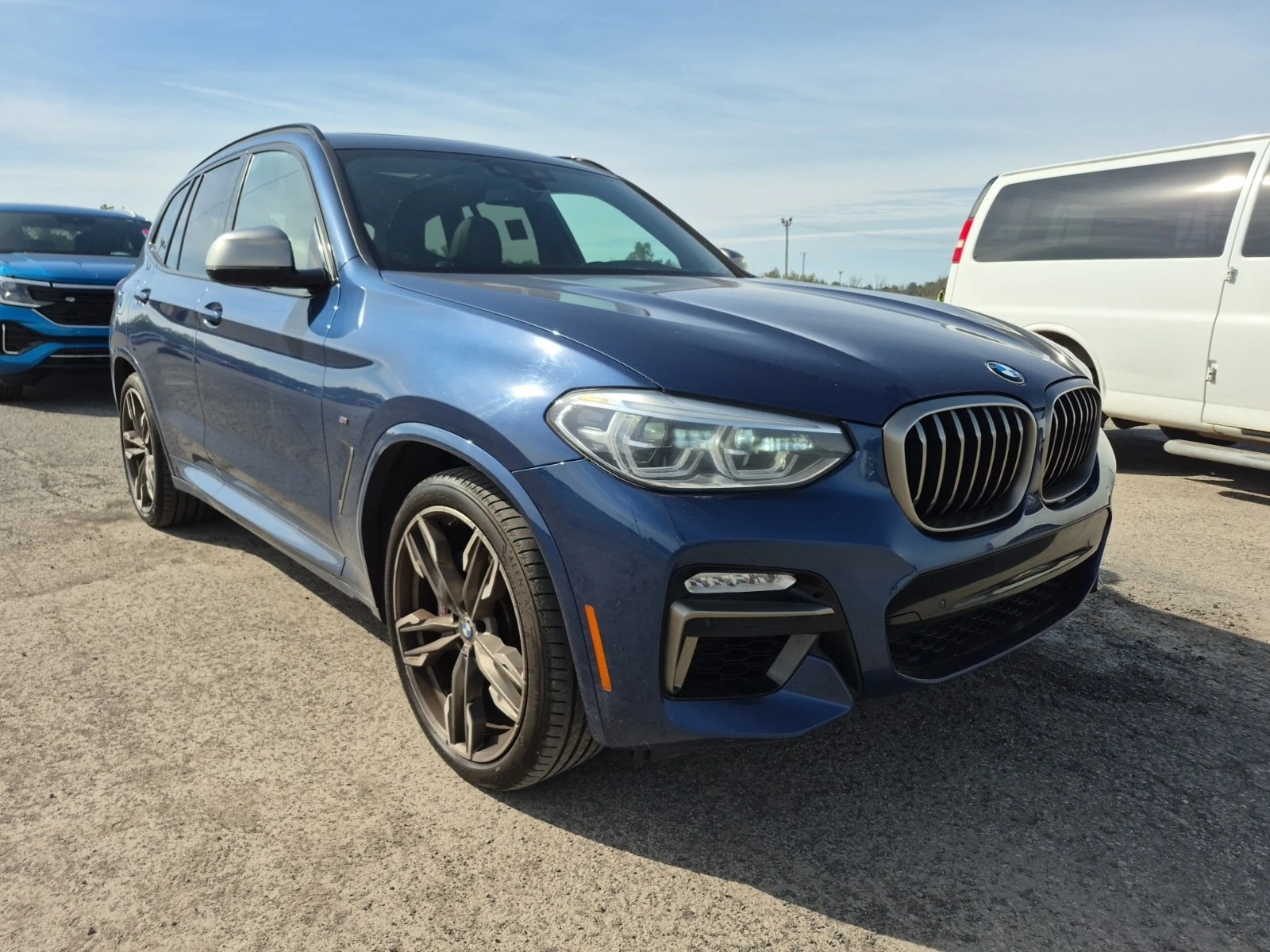 BMW X3 M40I/ХЕДЪП/ПОДГРЕВ/ПАНО/БЕЗ ИНЦИДЕНТИ, снимка 2 - Автомобили и джипове - 56122815