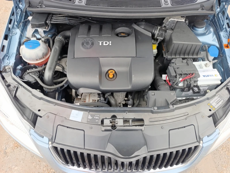 Skoda Fabia 1.4TDi-80кс., снимка 17 - Автомобили и джипове - 53045693