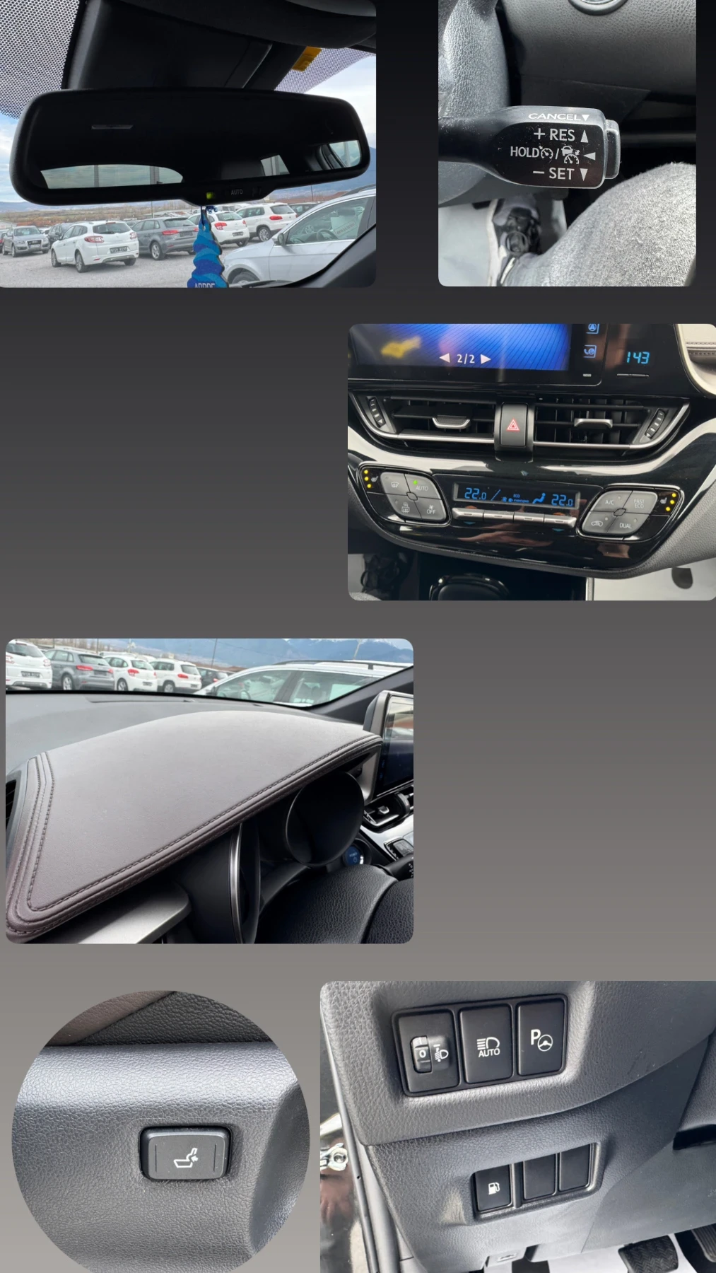 Toyota C-HR 1.8 HYBRID/90.000/STYLE/DISTRONIC/LINE-ASSIST | Mobile.bg   14