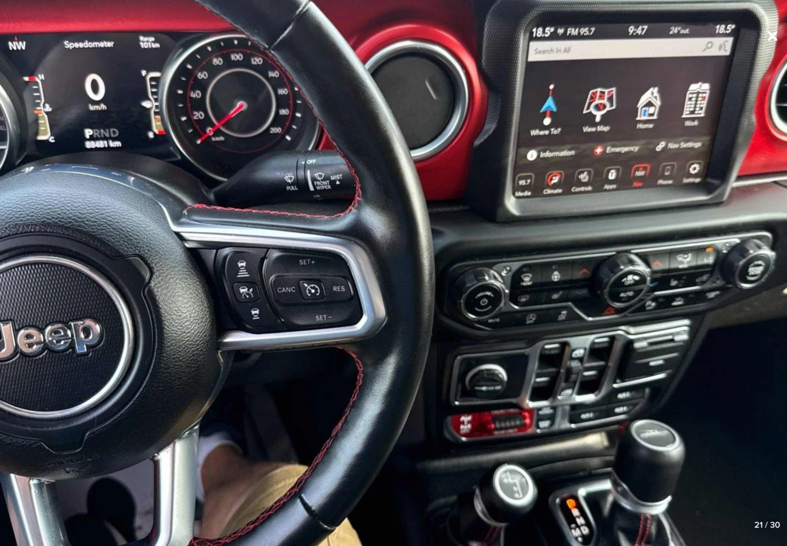 Jeep Gladiator * Rubicon * АВТОКРЕДИТ БЕЗ ПЪРВОНАЧАЛНА ВНОСКА* , снимка 9 - Автомобили и джипове - 55803570