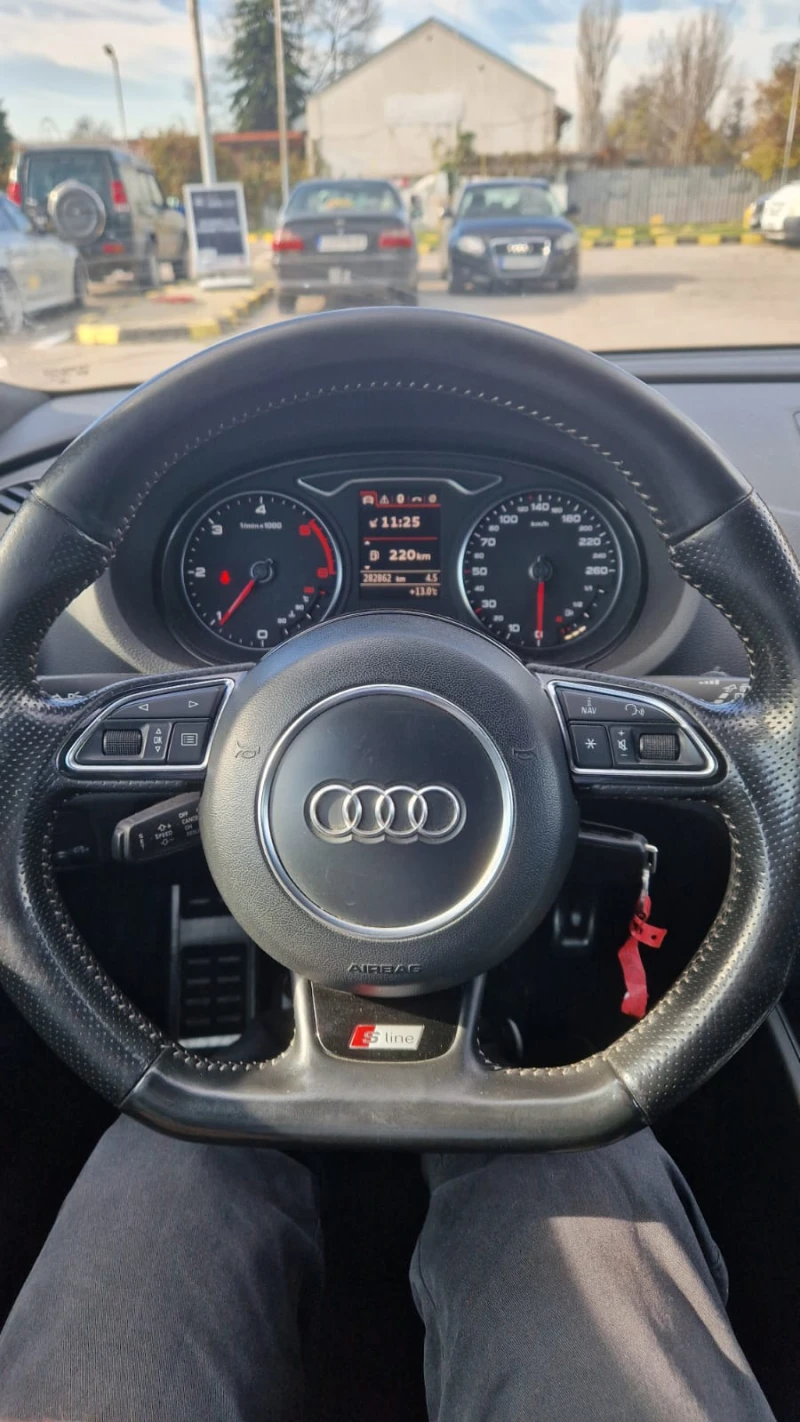 Audi A3 S line Sportpaket - Гаранция/Панорама/Подгрев/Кожа, снимка 5 - Автомобили и джипове - 52721712