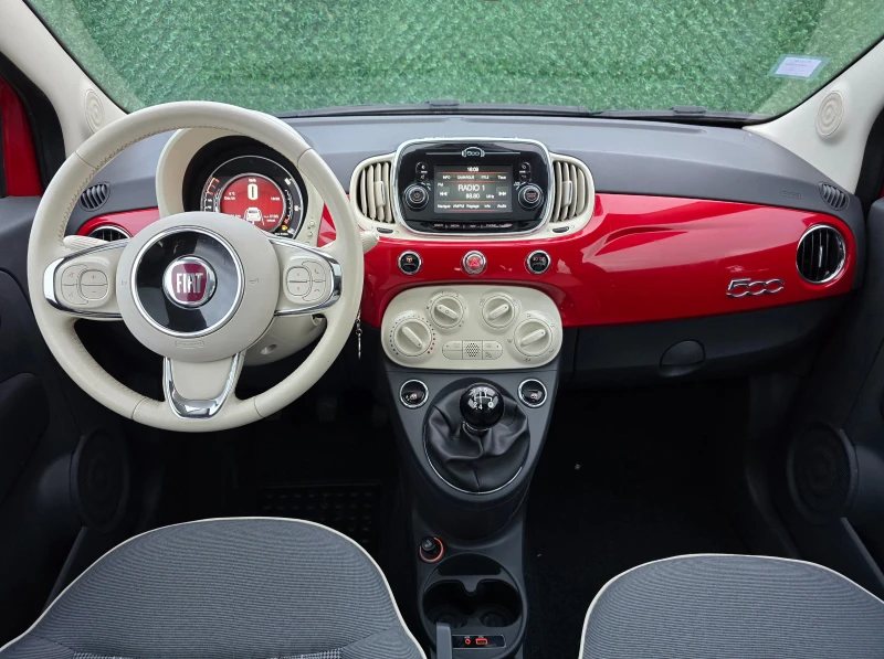 Fiat 500 1.2i* 69кс* Eвро6* FACE LIFT* 106000км, снимка 12 - Автомобили и джипове - 52773817
