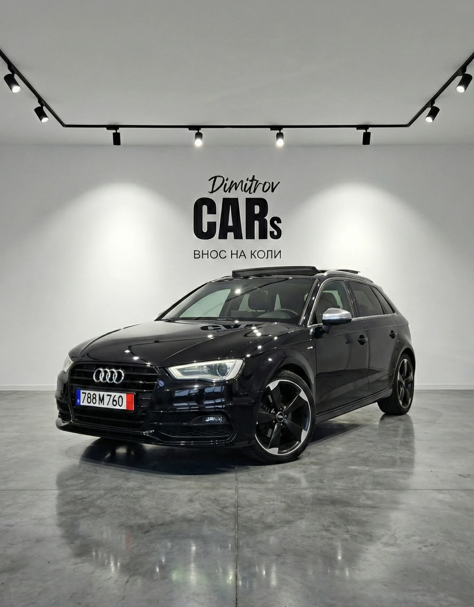 Audi A3 2.0 S Line Гаранция/Панорама/Подгрев/Кожа, снимка 1