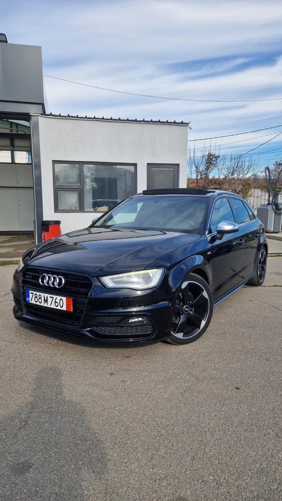 Audi A3 S line Sportpaket - Гаранция/Панорама/Подгрев/Кожа - изображение 2
