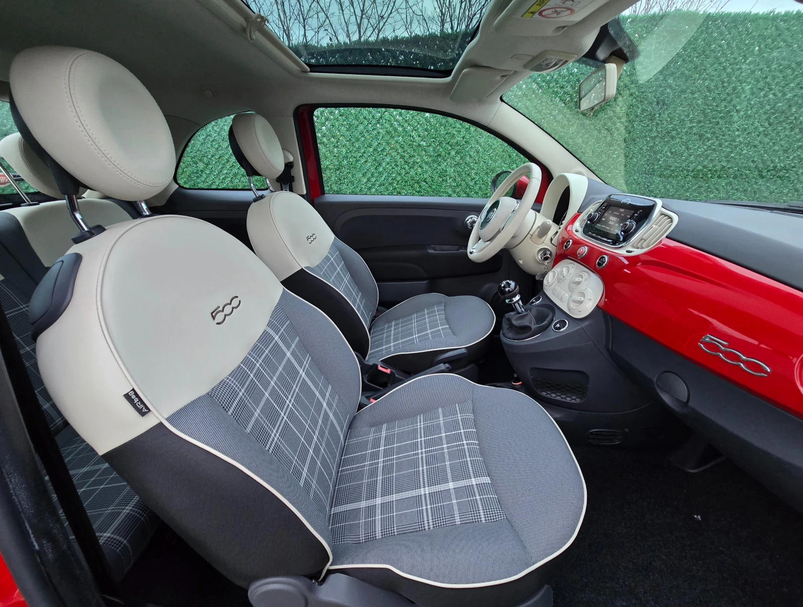 Fiat 500 1.2i* 69кс* Eвро6* FACE LIFT* 106000км - изображение 10