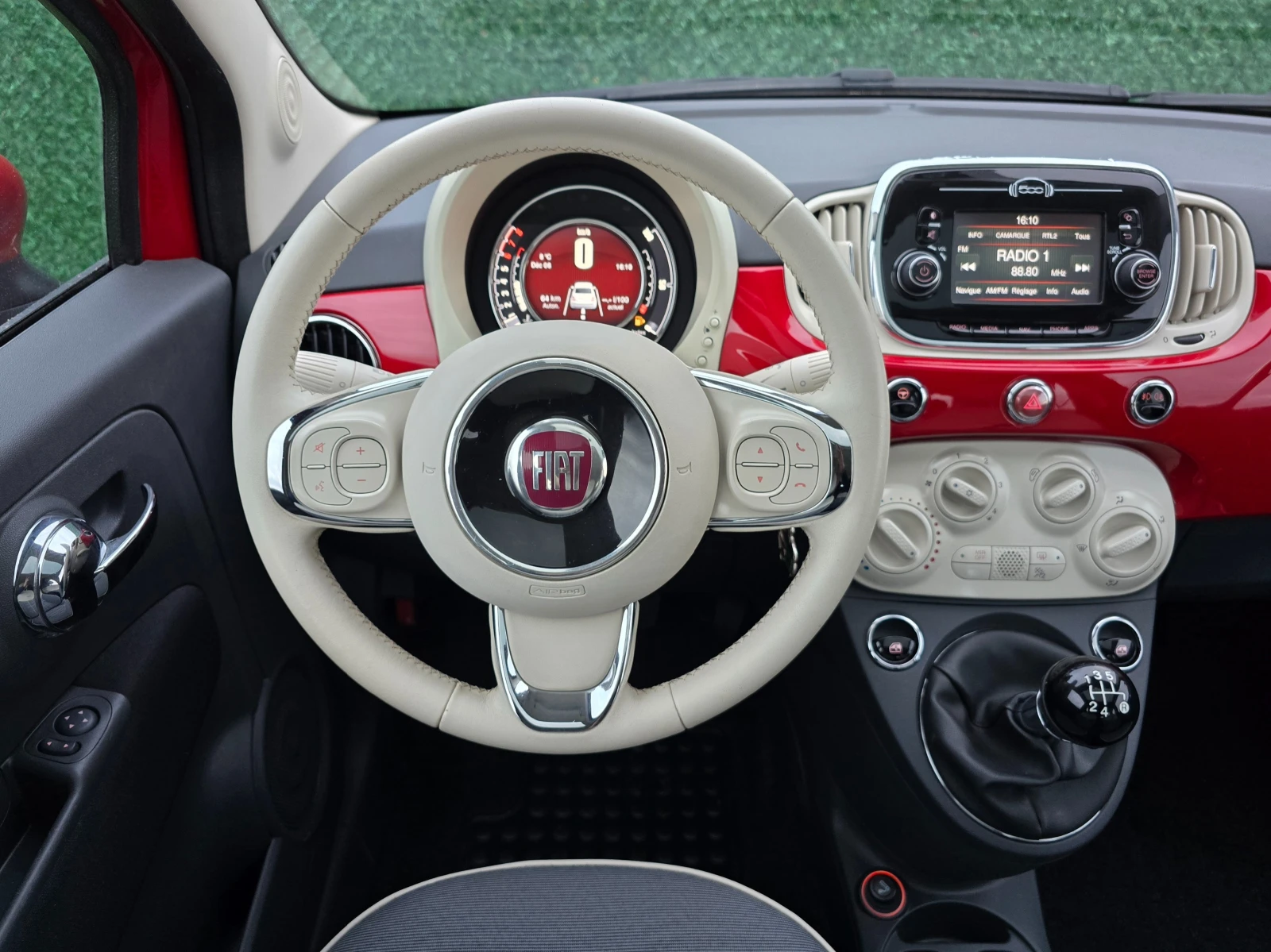 Fiat 500 1.2i* 69* E6* FACE LIFT* 106000 | Mobile.bg   13