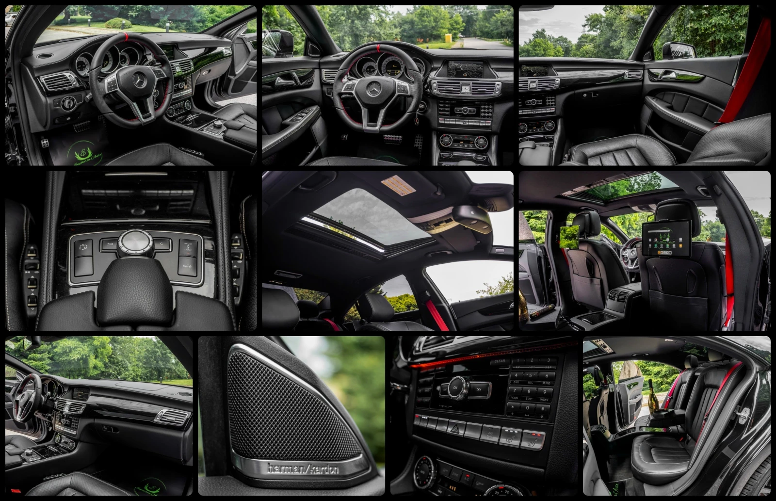 Mercedes-Benz CLS 350 d* AMG PERFORMANCE* BLACK SERIES* 3xTV* HARMAN, снимка 16 - Автомобили и джипове - 54784678