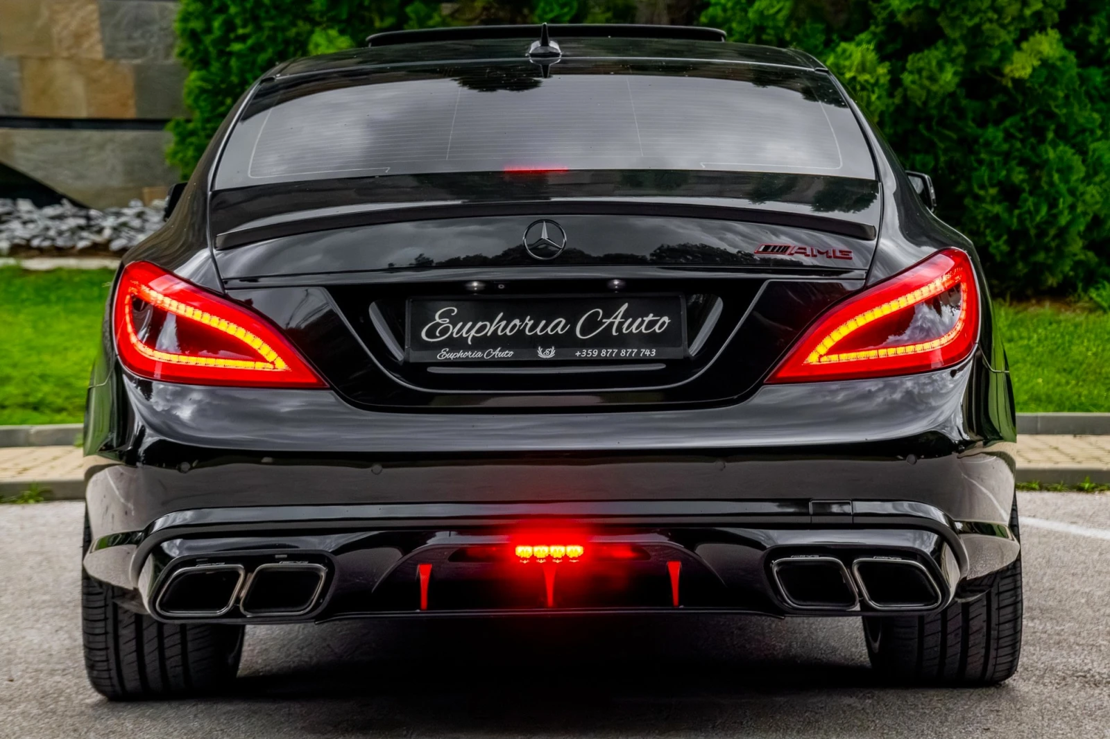 Mercedes-Benz CLS 350 d* AMG PERFORMANCE* BLACK SERIES* 3xTV* HARMAN, снимка 4 - Автомобили и джипове - 54784678