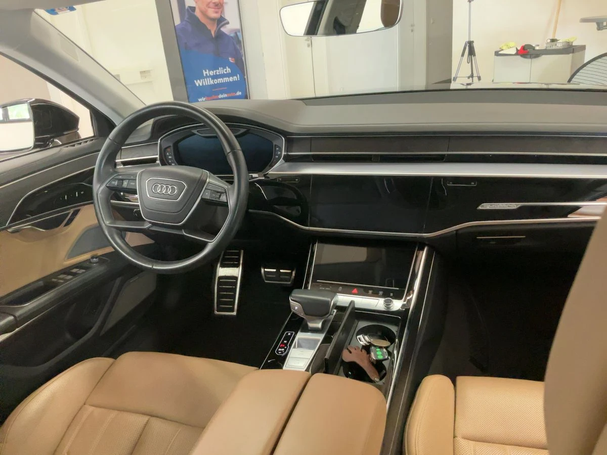 Audi A8 55TFSI| L| Matrix| B&O| Масаж| Германия, снимка 7 - Автомобили и джипове - 55411593