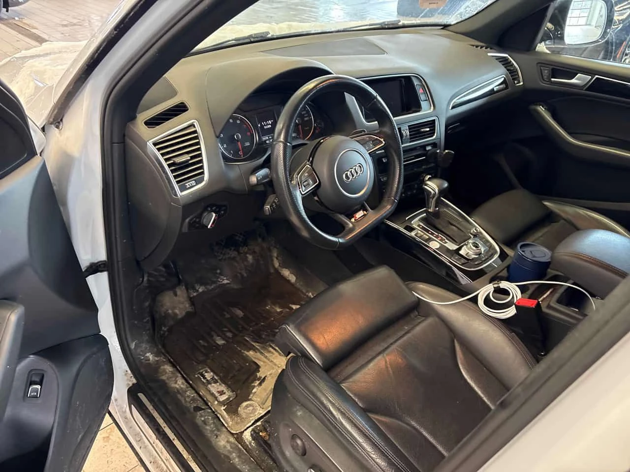 Audi Q5 * Progressiv * S-LINE * ПОДГРЕВ * КАМЕРА * NAVI, снимка 14 - Автомобили и джипове - 53977492