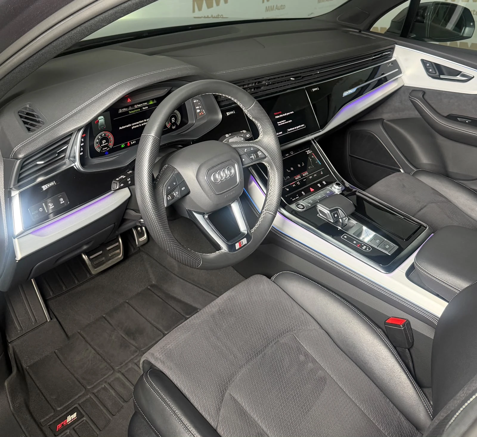 Audi Q7 55 TFSi Quattro* S-Line* 360* B&O* Гаранция, снимка 7 - Автомобили и джипове - 55301509