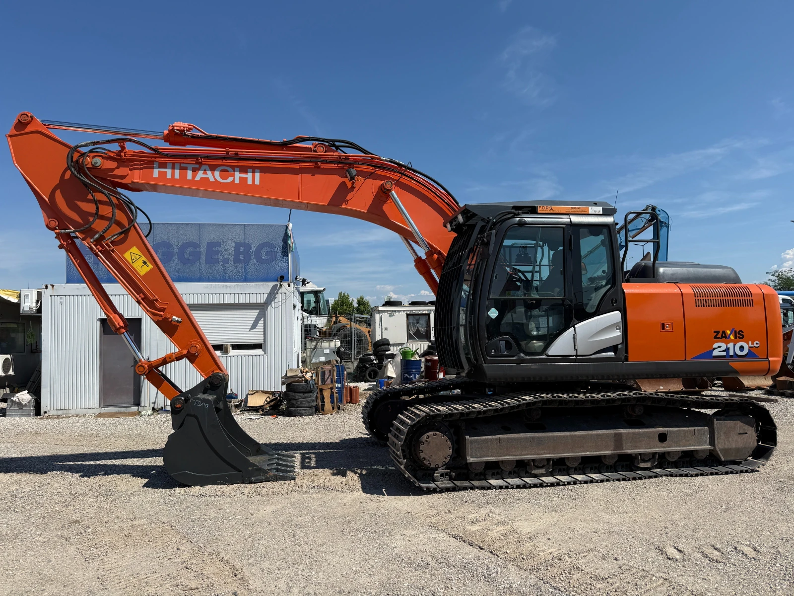 Багер Hitachi ZX 210 LC-6, снимка 7 - Индустриална техника - 54818765